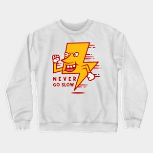 lighting run Crewneck Sweatshirt